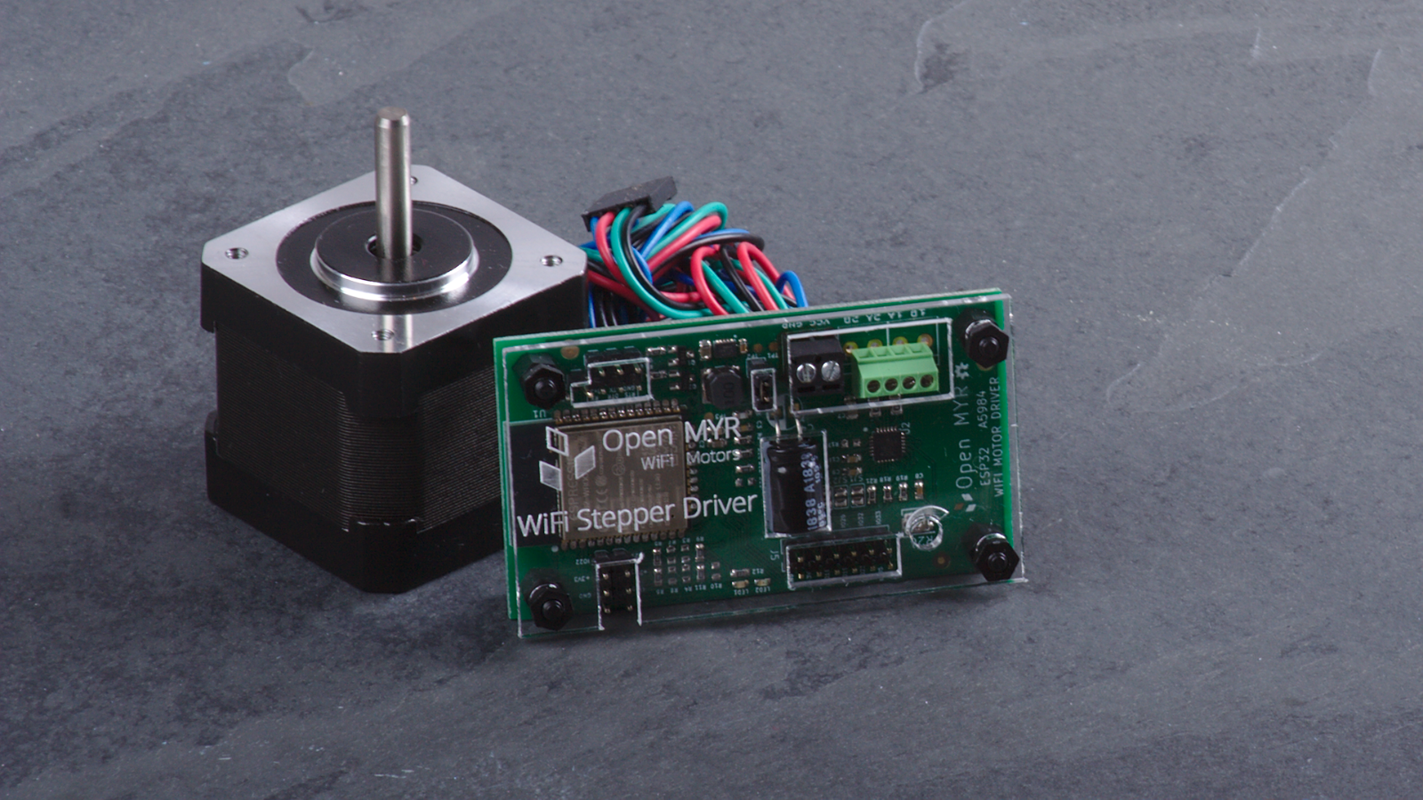 ESP32 WiFi Stepper Controller